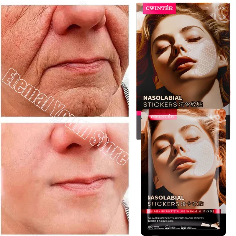 Collageen Eiwit Patche Verstevigende Fijne Lijntjes Hydrokristallijne Patch Anti-Aging Verslapping Lifting Verstevigende Maskers Koreaanse Producten