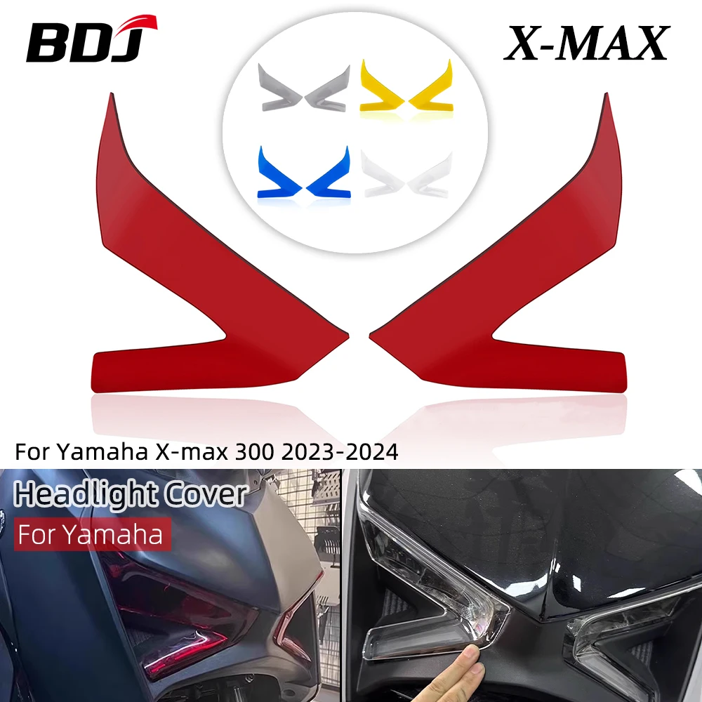 

BDJ XMAX 300 2024 Headlight Cover Motorcycle Head Light Lens Lamp Guard Protector Cover Screen For Yamaha XMAX300 2023-2024