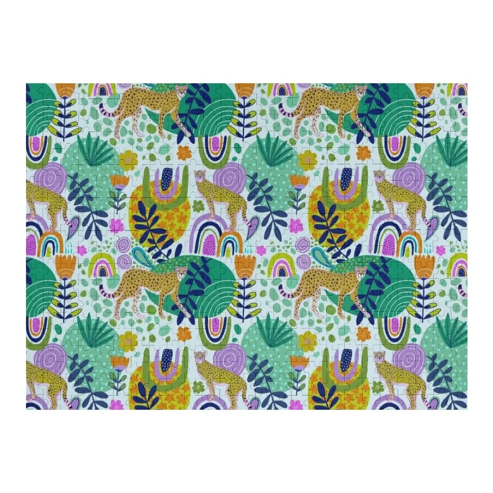 

Cheetah Land Jigsaw Puzzle Christmas Gifts Personalised Jigsaw Puzzle