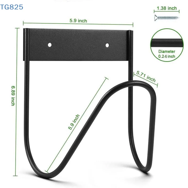 【AN】【AN】Ladder Rack Hanger For Garage Wall Heavy Duty Ladder Holder For Garage Wall Strollers Folding Chair Storage