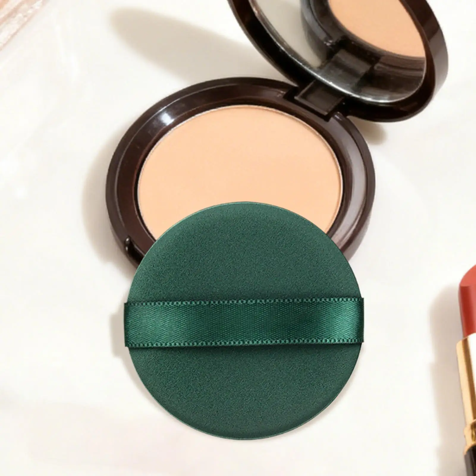 Bouffée de poudre pour femmes et filles, éponge de maquillage professionnelle, mélange de fond de teint, poudre libre, correcteur, cosmétique pour le visage