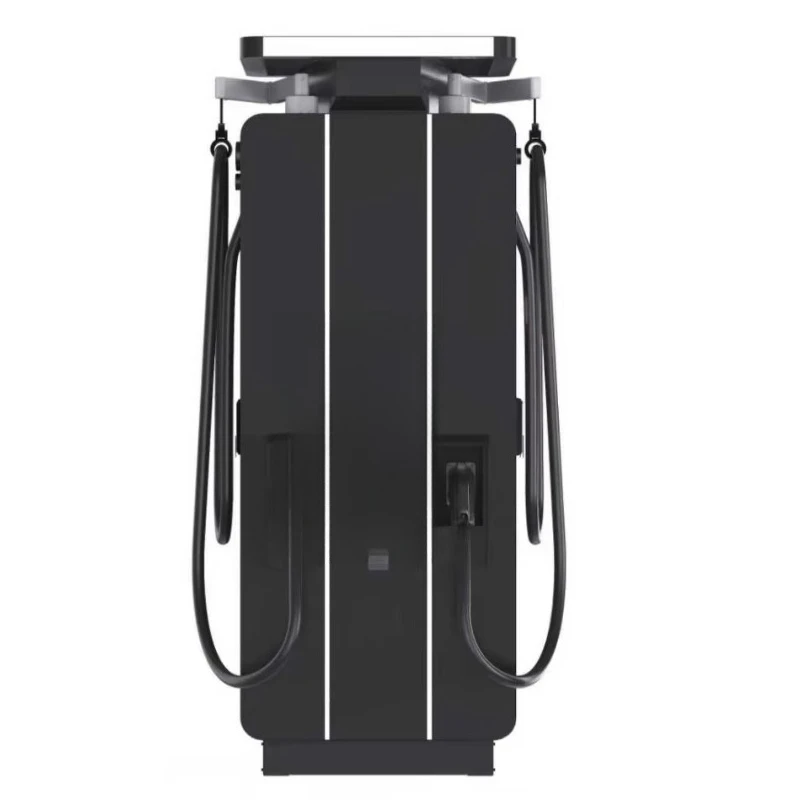 DC Fast EV Charging Station Interface Floor Stand and Double