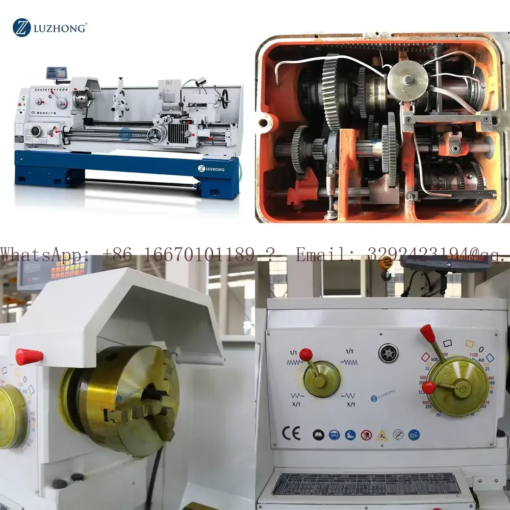 Metal Universal Bench Lathe CA6140 CA6140B Lathes for Metal Torno
