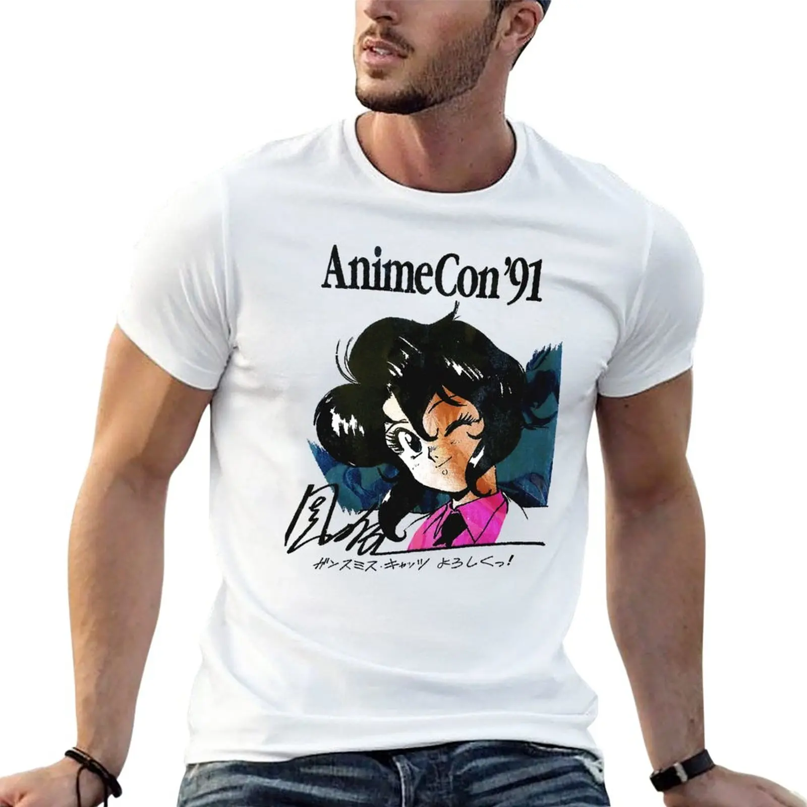 New AnimeCon '91 T-Shirt Blouse cute clothes mens graphic t-shirts pack