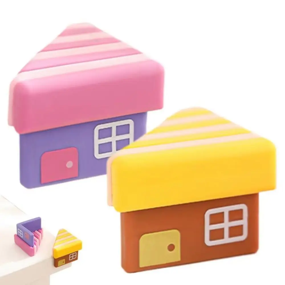 

2Pcs Cartoon Corner Covers Babyproofing Anticollision Furniture Corner Bumper Guards House Design Corner Protectors