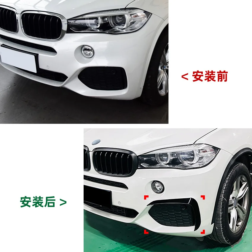 Подходит для BMW X5 Air Knife F15 M Sport 2014-2018, передний воздушный нож, автомобильная наклейка, внешняя трансграничная модификация