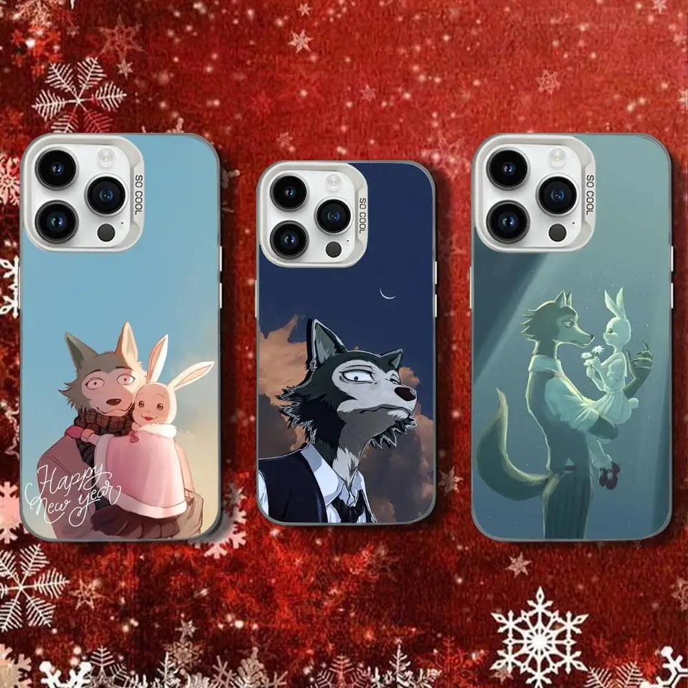 

Anime B-BeastarsS C-Cute For iPhone 11,16,15,12,13,17,14,Pro,SE4,Max,Plus,Air,Mini phone case White luxurious hard shell