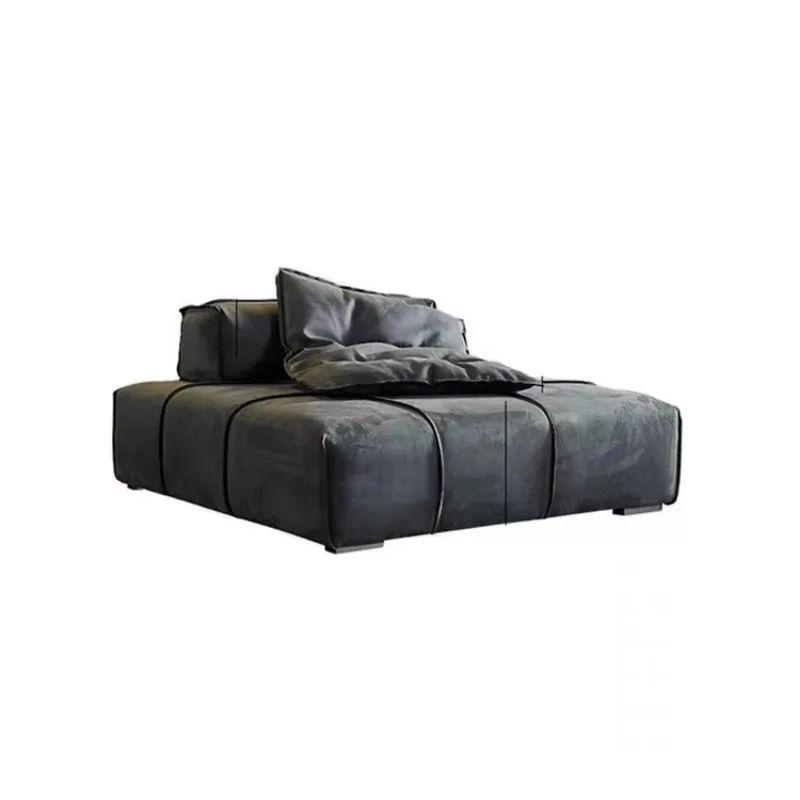 

Minimalist Panama tofu sofa module modern simple living room combination size apartment designer