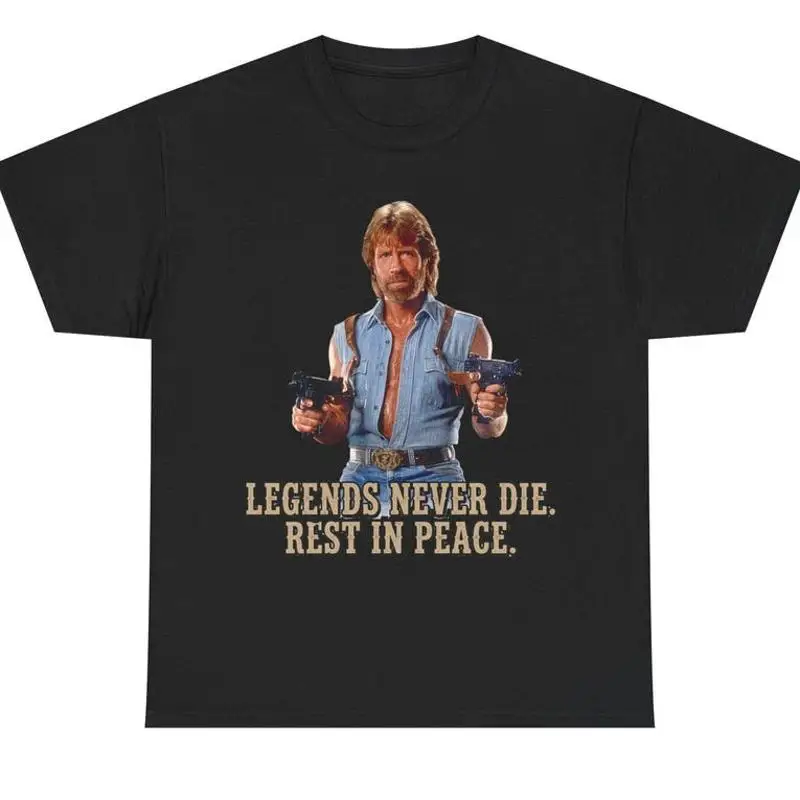 Chuck Norris Memorial Tribute RIP T-Shirt