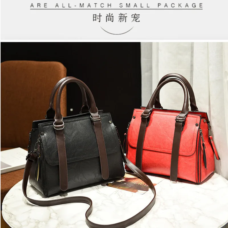 

New Retro Women's Handbag With Simple Atmospheric Fashionable Casual High Quality Single Shoulder Crossbody Bag For Female