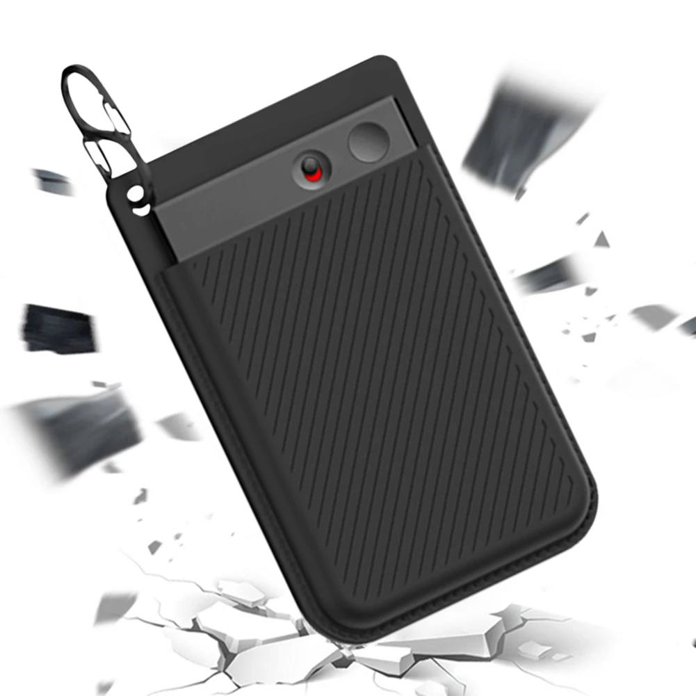 حافظة واقية من السيليكون مقاومة للصدمات وأكمام شفط وغطاء حماية محمول لمسجل الصوت PLAUD Note AI