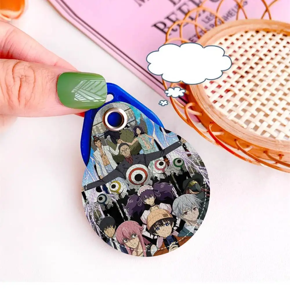 أنيمي الشكل ميراي نيكي المستقبل مذكرات الباب التحكم في الوصول المفاتيح فندق الأسرة الوصول مفاتيح الغطاء الواقي بطاقة الهوية الموجودة في قاعدة المفتاح #5