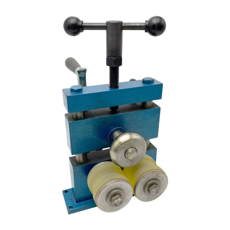 Manual round press gold tool bending machine roll tool