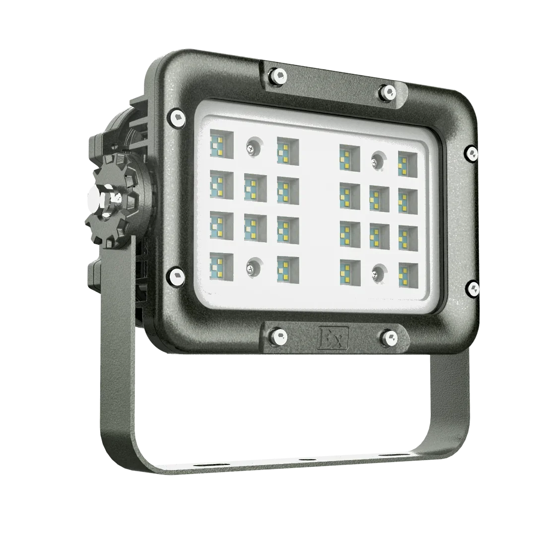 Hot ATEX Light Emitting Diode Explosion-Proof Floodlight 70W 80W 100W 120W Outdoor Light Emitting Diode Explosion-Proof Light