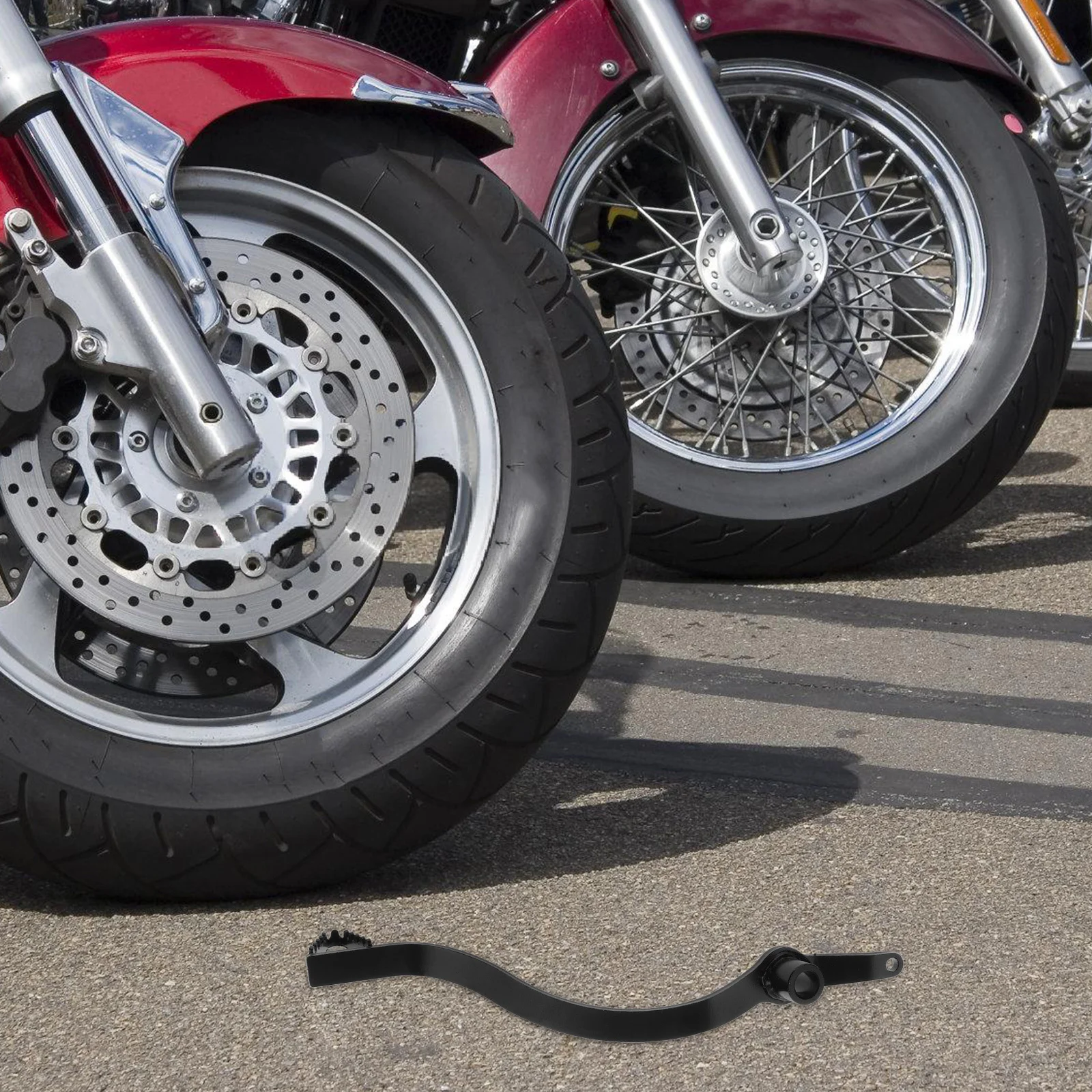 

Brake Pedal Lever For 50-160Cc Dirt Bikes Sturdy Rear Foot Brake Pedal Universal Motorcycle Part Compatible With Crf70