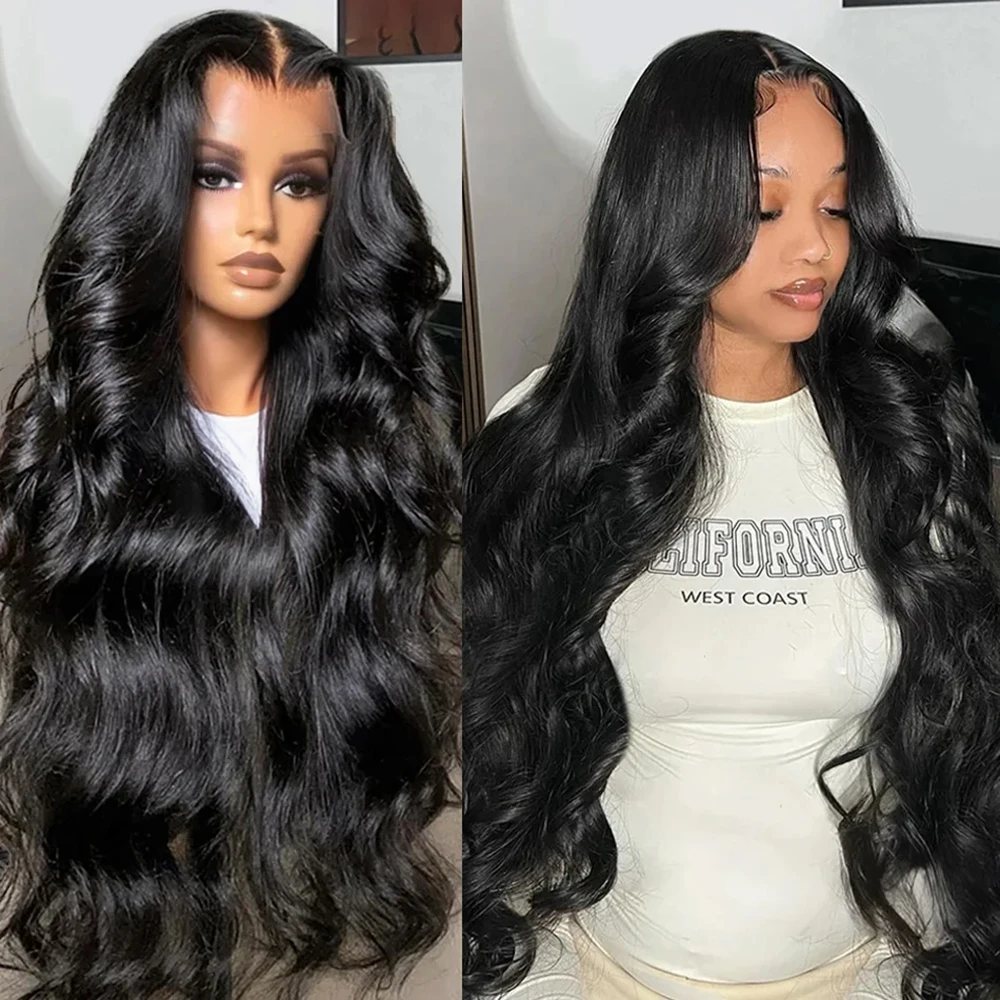 38 40 Inches 13x6 Remy Lace Front Wigs Body Wave 13x4 Lace Frontal Human Hair Wigs  Pre Plucked Brazilian Wig For Women On Sale