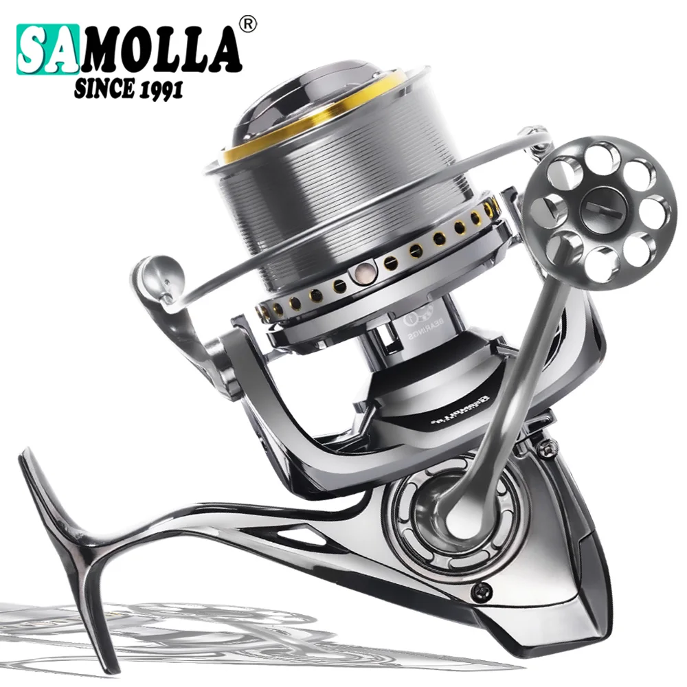 samolla-grand-moulinet-de-peche-filature-trainee-maximale-25-kg-puissant-tout-corps-en-metal-moulinet-de-peche-a-la-carpe-d'eau-douce-d'eau-salee-serie-8000-12000