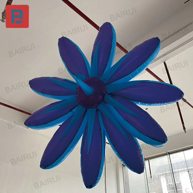 

Надувные цветы, растительные воздушные модели с воздуходувками, торговый центр на открытом воздухе и реквизит для украшения квадратных занятий.