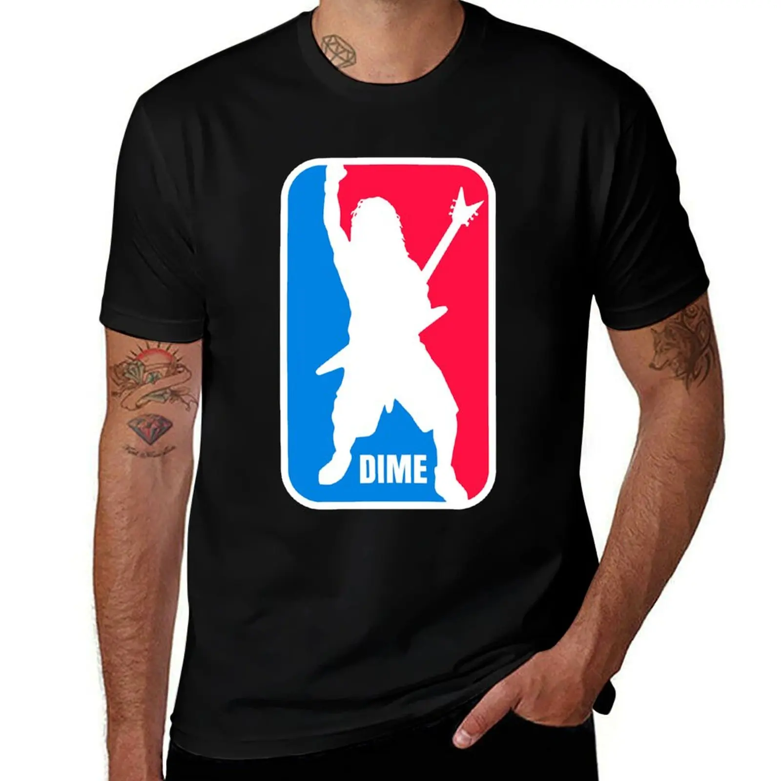 

Dime Dimebag Darrell Sport Logo T-Shirt Aesthetic clothing vintage graphic tee graphic shirts mens fashion