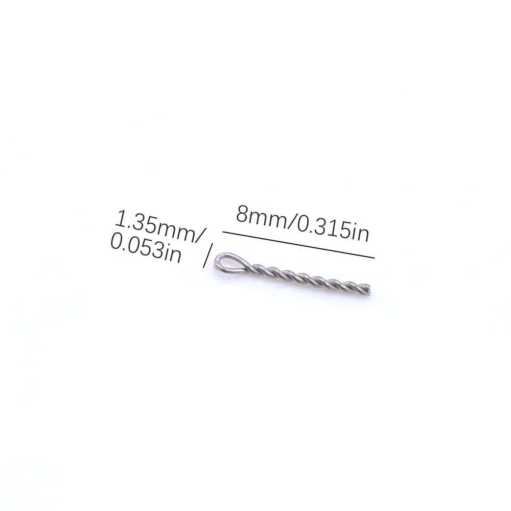 20 قطعة اكسسوارات صيد سمك الشبوط مسامير الصلب لصيد الأسماك تلاعب الطعم Boilie موصل يدور دبابيس روني تلاعب الكارب محطة معالجة