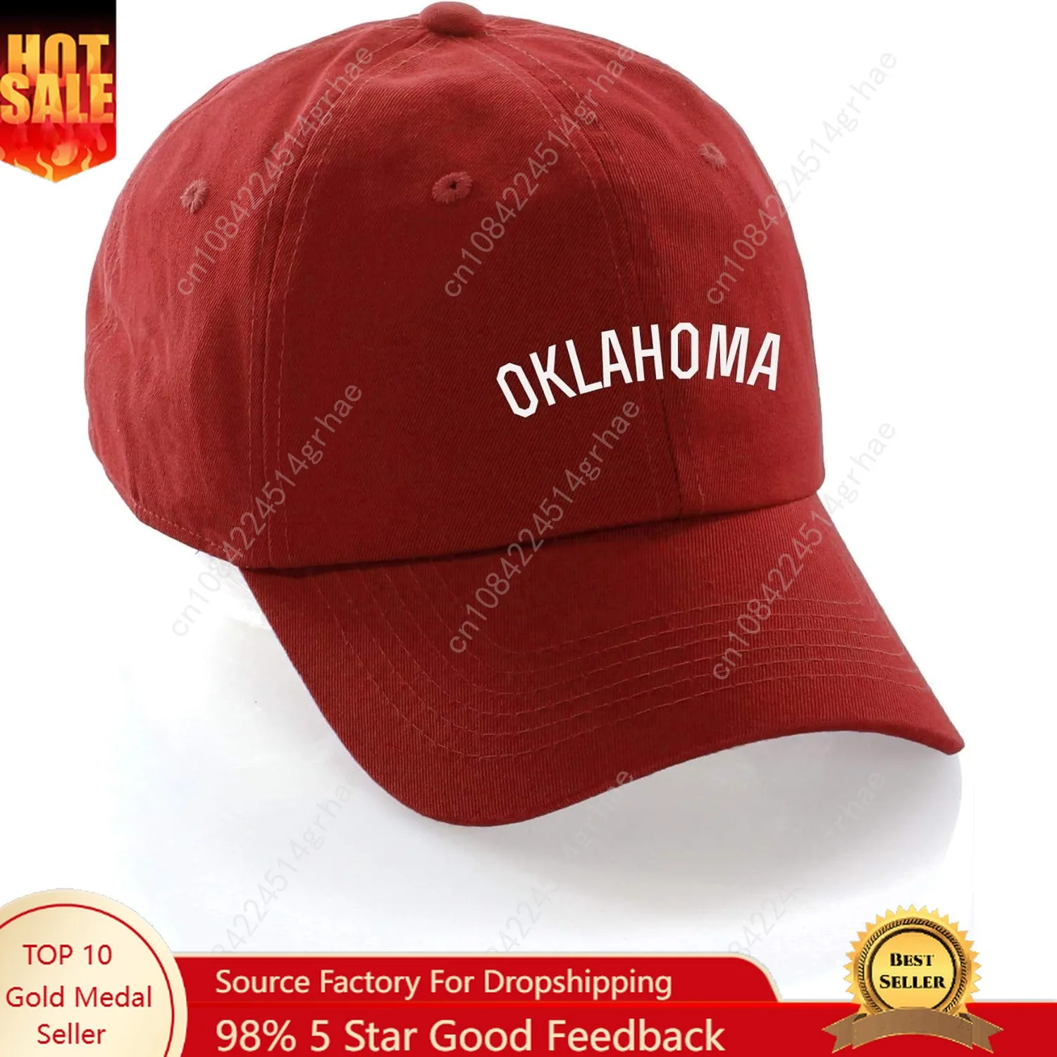 

Daxton USA Cities Baseball Dad Hat Cap Cotton Unstructure Low Profile Strapback