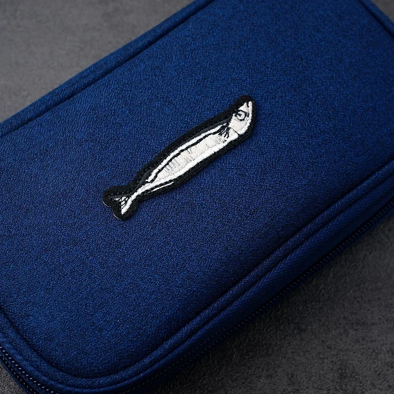 Fish Size:1.4x6.6cm Patch for Clothing Iron on Embroidered Sewing Applique Cute Fabric Badge DIY Apparel Accessories