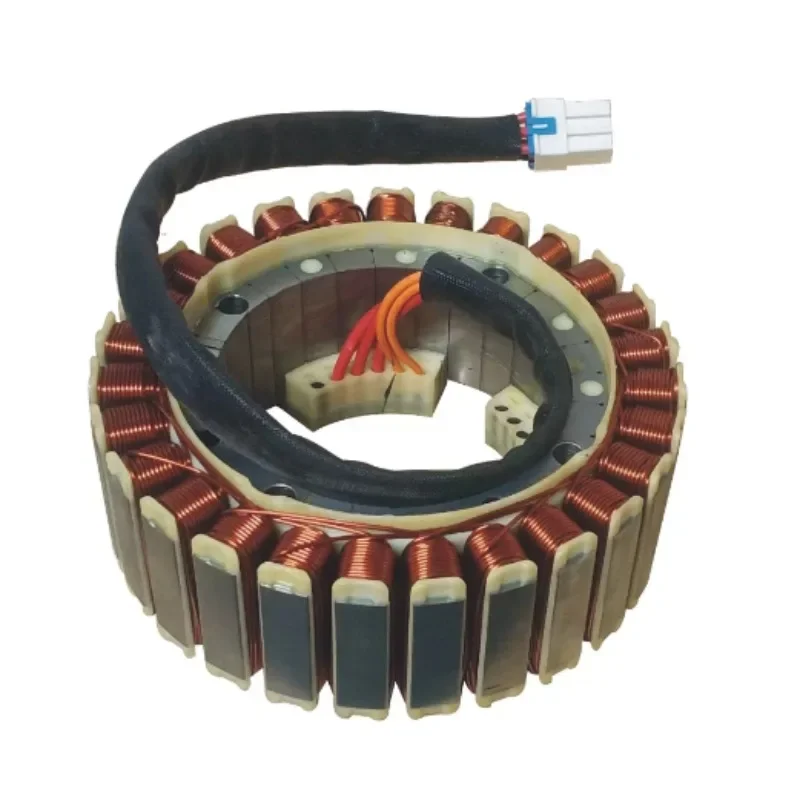 3.5KW 5KW Pure Copper Stator Rotor Kit, Inverter Generator Parts, Brushless Alternator Replacement Assembly