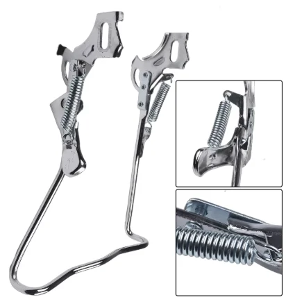 20/24/26in Bicycle Drop Stand Rear Kickstand For  Bike Double Rack Parking Tripod Cycling Replacement Parts