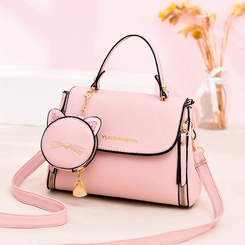 Texture Trendy Large Capacity Square Pouch Women\'s Spring and Summer 2024 New Internet Celebrity Hand-Carrying Crossbody