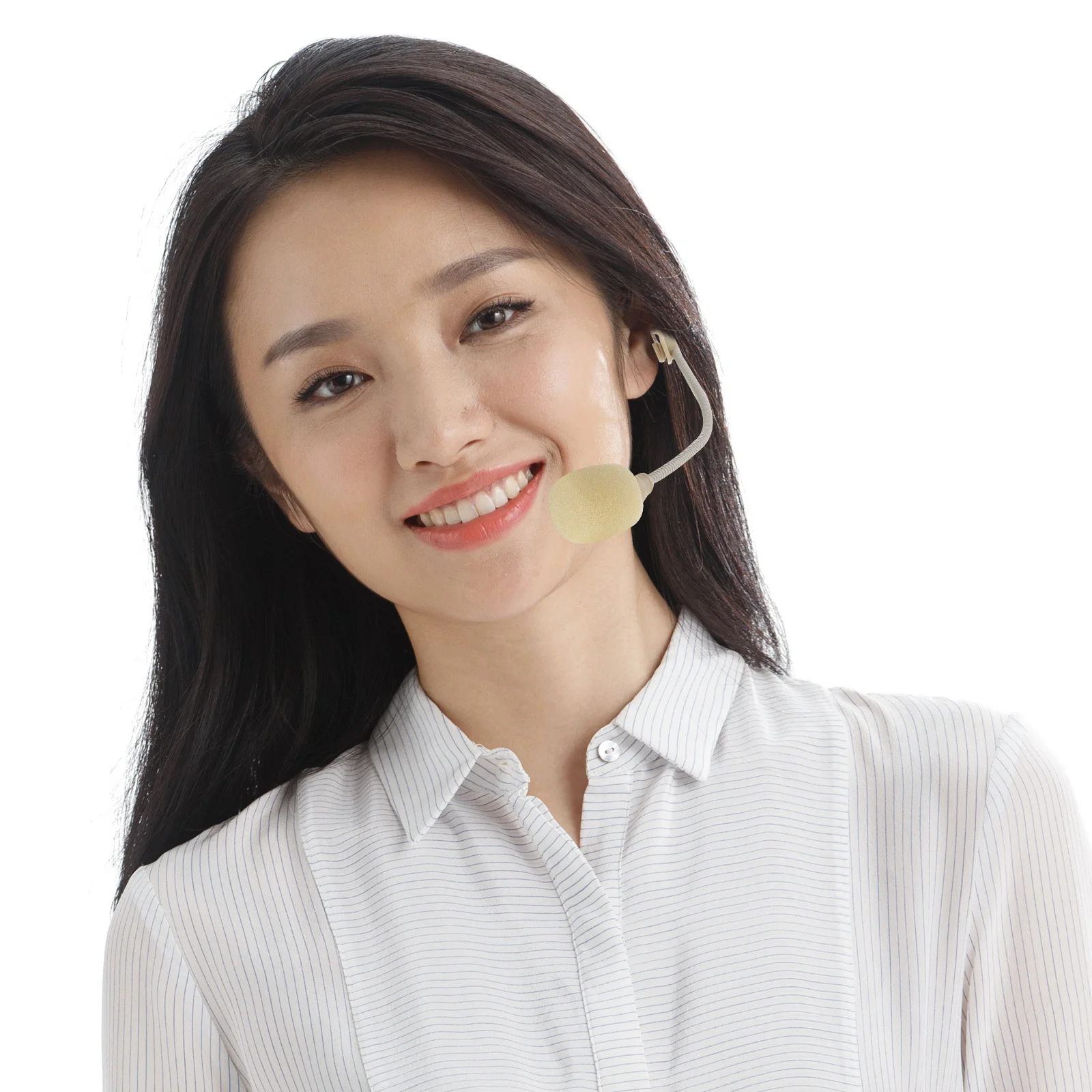 

Small Bee Voice Amplifier: Headset Microphone With Earhook Design For Teachers Tour Guides Stage Presentations Classroom