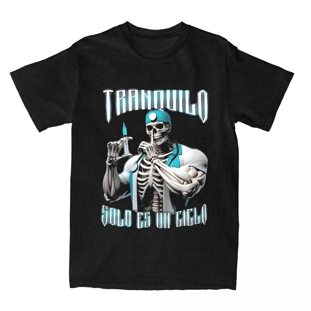 النمط الجديد لتي شيرت القطن الخالص للرجال مريح ومسامي وجودة عالية. إنها هدية عطلة شعبية في Y2k #1