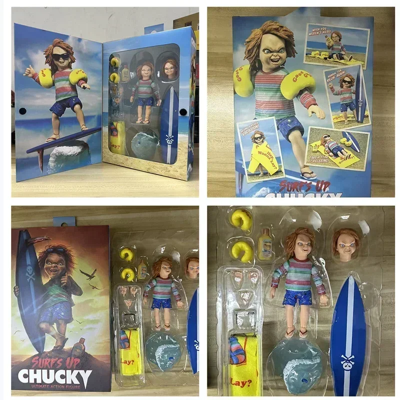 

Новая коллекционная фигурка Neca SDCC Ghost Doll Revival Surfing Doll, модель для декора рабочего стола, статуэтка, игрушка, сюрприз-подарок