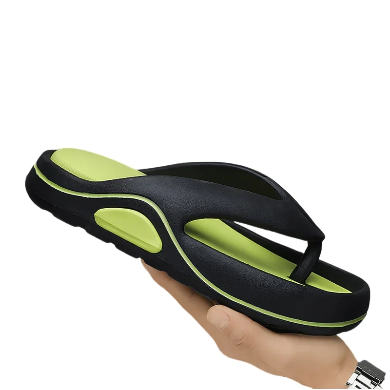 

Летние мужские шлепанцы, уличные домашние тапочки, удобные мягкие шлепанцы, мужские пляжные сандалии, нескользящие домашние мужские тапочки для ванной комнаты