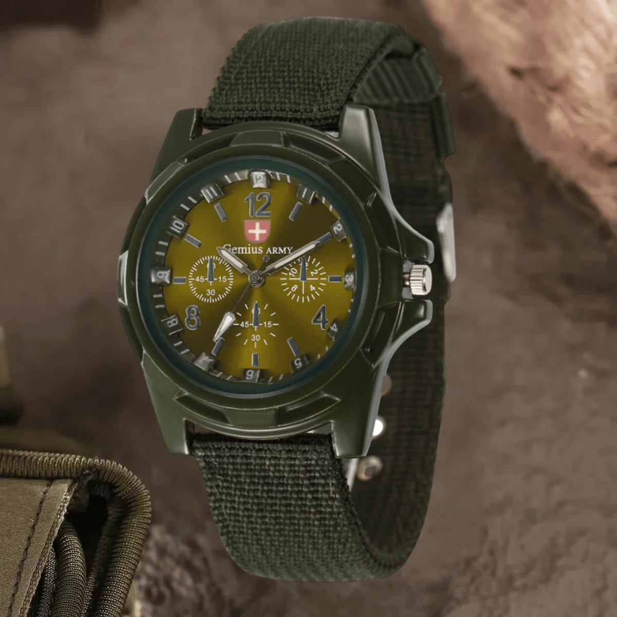 

Fashion Watch Men Casual Nylon Woven Band Quartz Watch Man Military Sport Men's Watch Male Clock reloj hombre relogio masculino