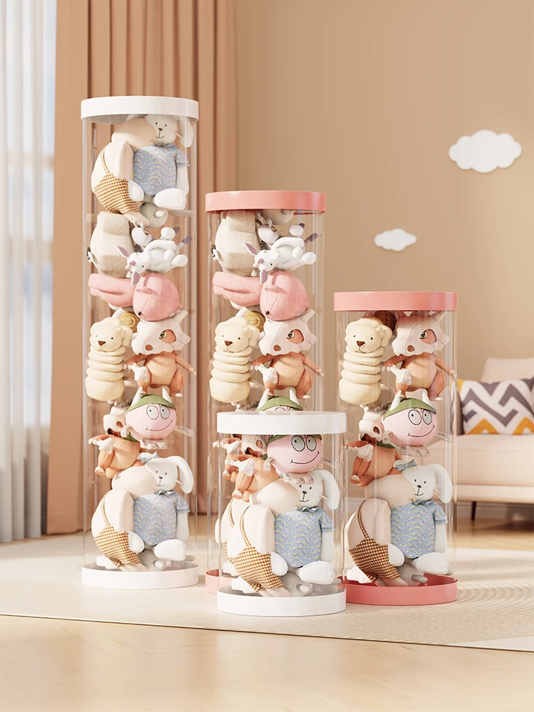 contenitore-per-bambole-in-acrilico-di-grande-capacita-organizzatore-trasparente-per-giocattoli-di-peluche-cesto-espositivo-per-bambini-con-cornice-inclusa-organizzazione-familiare