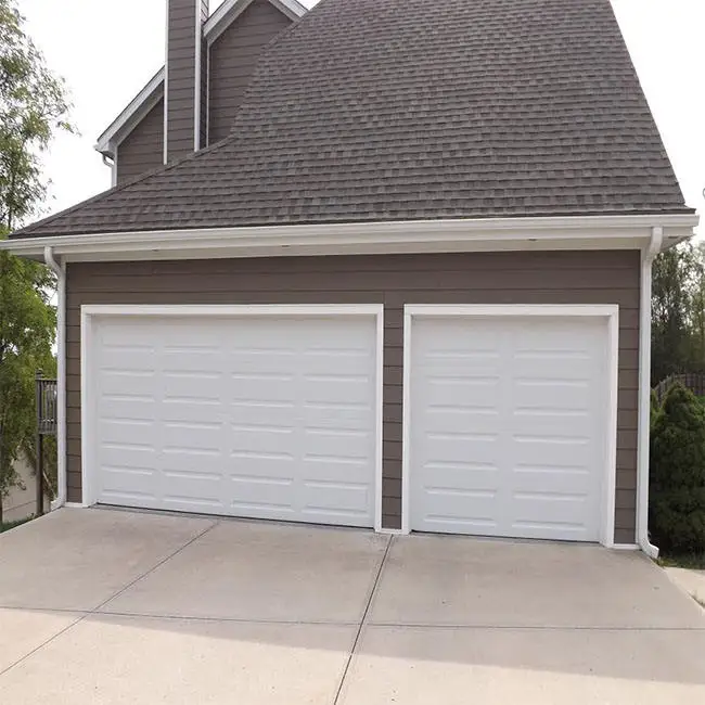 Powder Coated Heavy Duty Aluminum Alloy Garage Door Sectional Remote Control Electric Garage Doors Cost Effective Garage Doors