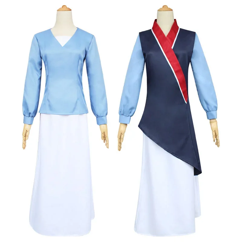 Anime Mulan Costume Womens Kids Chinese Hanfu Costume Princess Christmas Dress Deluxe Adult Cosplay for Halloween Party