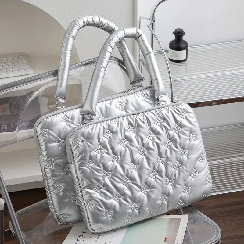 حقيبة يد لطيفة للكمبيوتر المحمول حقيبة تخزين الكمبيوتر المحمول لماك بوك لأجهزة Dell Asus HP وواقي ناعم لجهاز Ipad Tablet #3