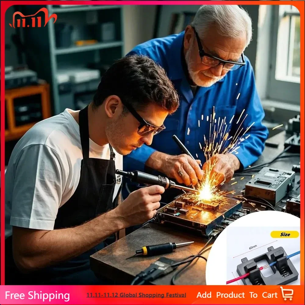 

DuPont Wire Clamp for DIY Soldering Tool Set, PCB Wiring Fixture, Wire Table, Soldering Tool