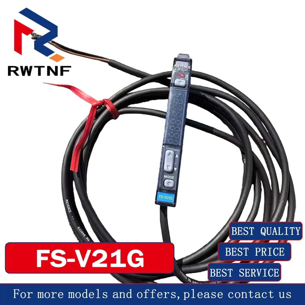 FS-V21G 100% original in stock KEYENCE dual digital display amplifier sensor green light source, ,Brand New Genuine