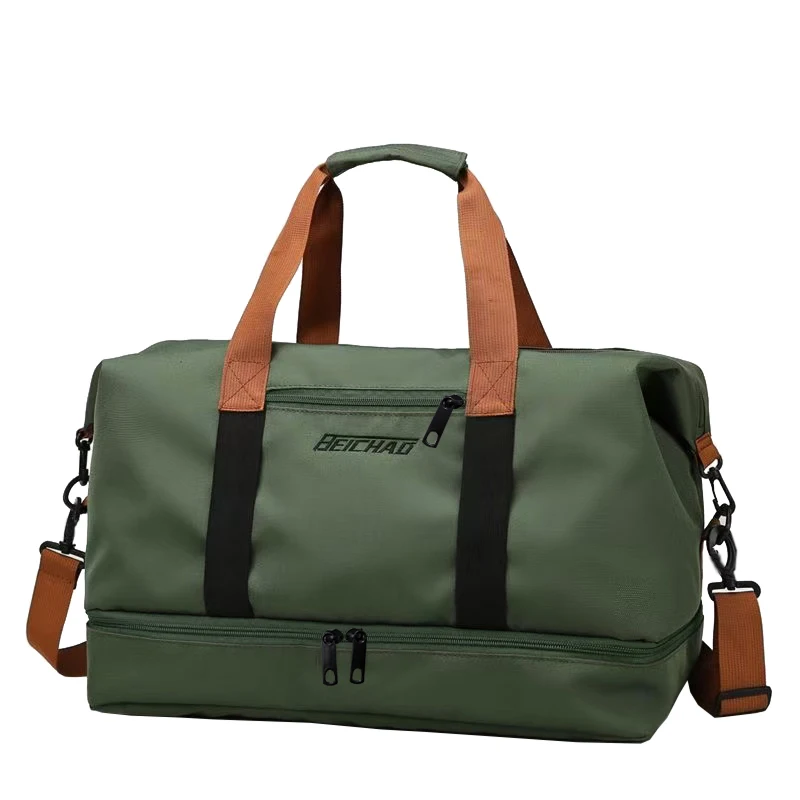 Hochwertige Oxford-Reisetasche, tragbare Sporttasche mit abnehmbarem Riemen für Wochenendreisen, Sport- und Geschäftsreisen. – Detail 7