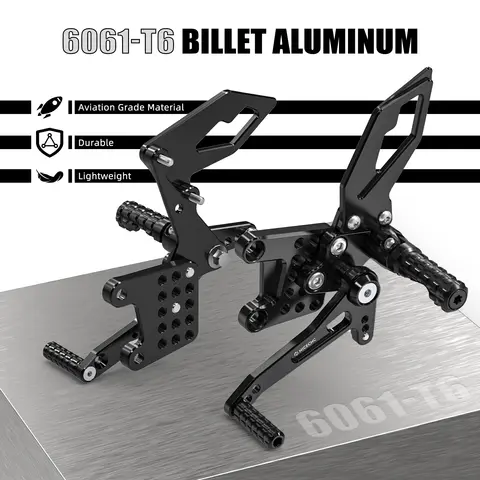 Suzuki GSXR 600 750 1997-2005 GSXR1000 01-04 रेसिंग एडजस्टेबल रियरसेट फुटरेस्ट Suzuki SV650/S 1999-2010 SV1000/S 2003-2007 के लिए 8 best sales जीएसएक्सआर एसआरएडी - №7