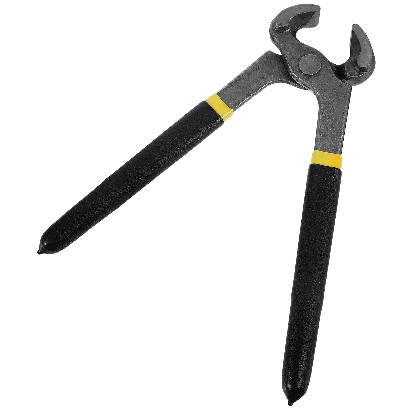 1 قطعة كماشة الجوز دائم مسمار مجتذب مقاومة للخدش عدم الانزلاق مقبض ل كفاءة إزالة الأظافر سلك قطع النجار #1