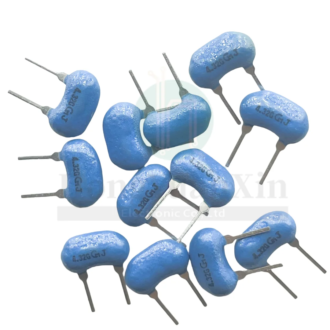 50PCS/ Murata ceramic crystal oscillator CSA4.32MGW CSA4.32M 4.32MHZ ceramic filter straight plug two feet