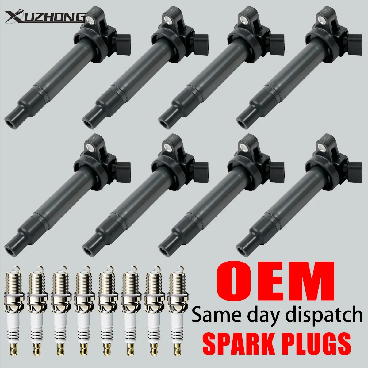 

8X Ignition Coil & 8X Iridium Spark Plug for Toyota Tundra Sequoia 4.7L V8 UF230