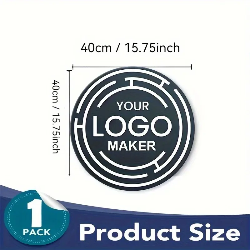 Custom Logo Car Magnet Sticker Personalized Business Logo Decal Vehicle Door Sticker Custom Advertising Decor Sticker image 5