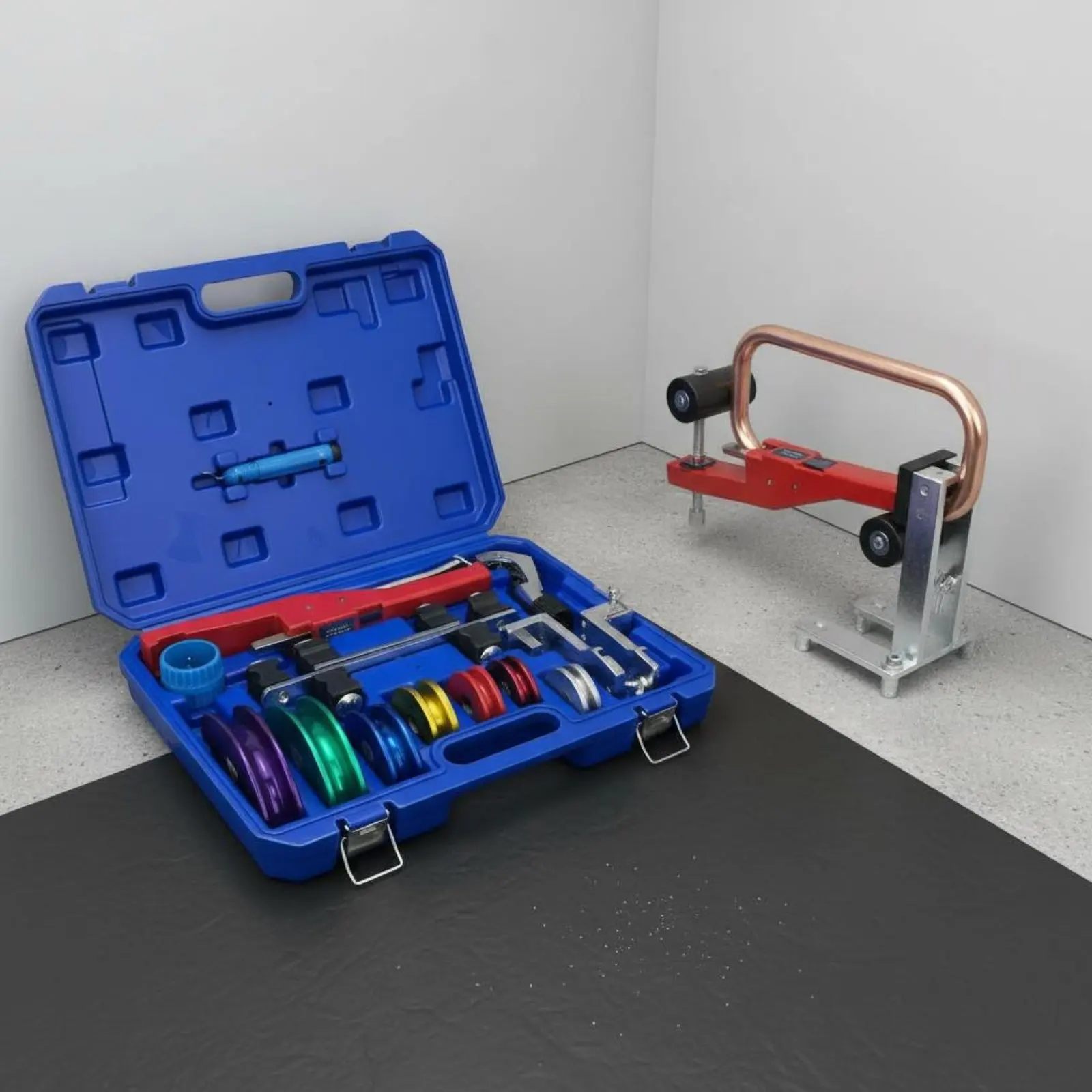 Forward Backward Tube Bender 6-22 Mm Copper Pipe Bender Tube Bending Tool No Deformation Compact Design for Plumbers, Plumbing