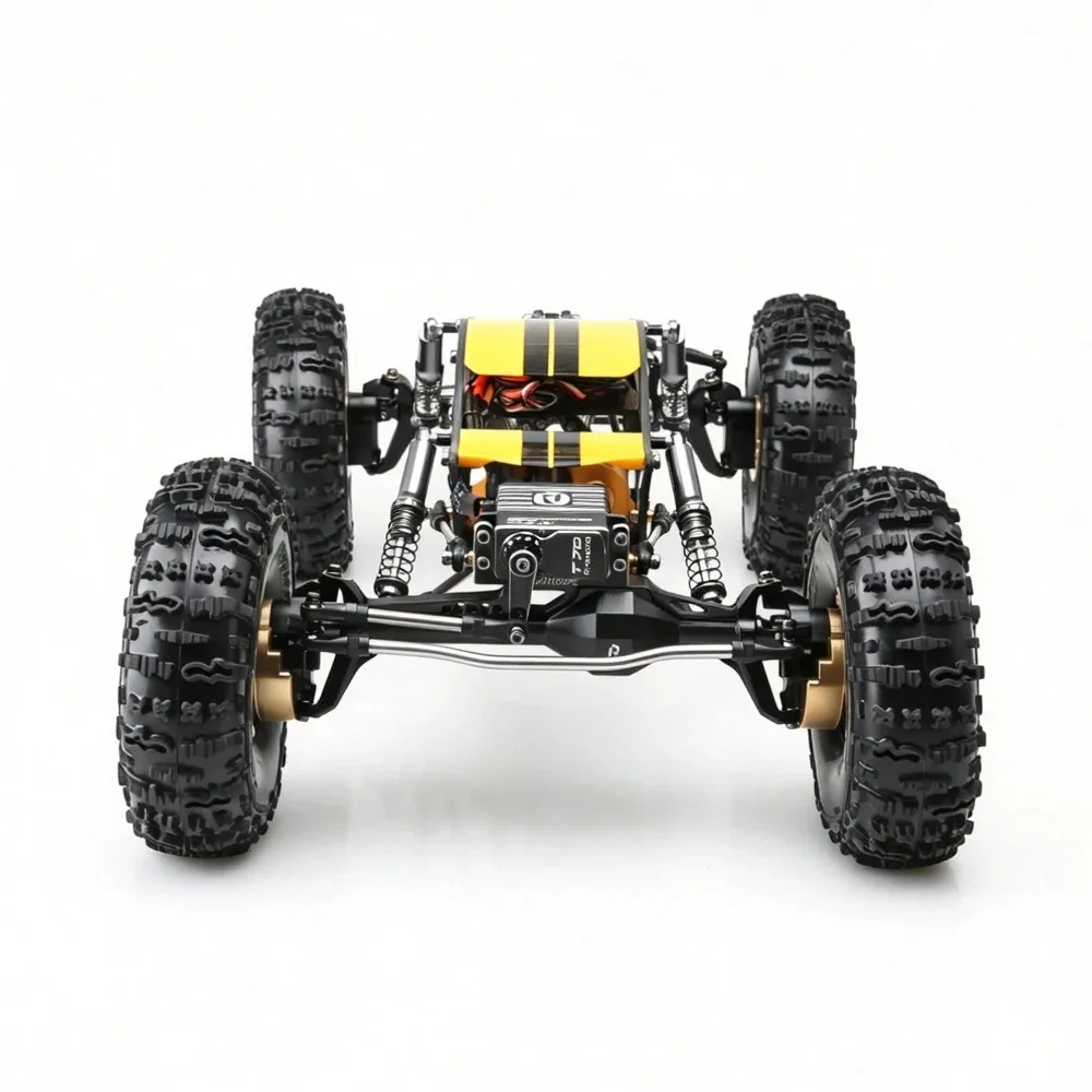 RHINORC Yue Coupe 4WS Carbon Fiber RC Crawler RTR 335mm WB Lightweight LCG MOA Competition Rig