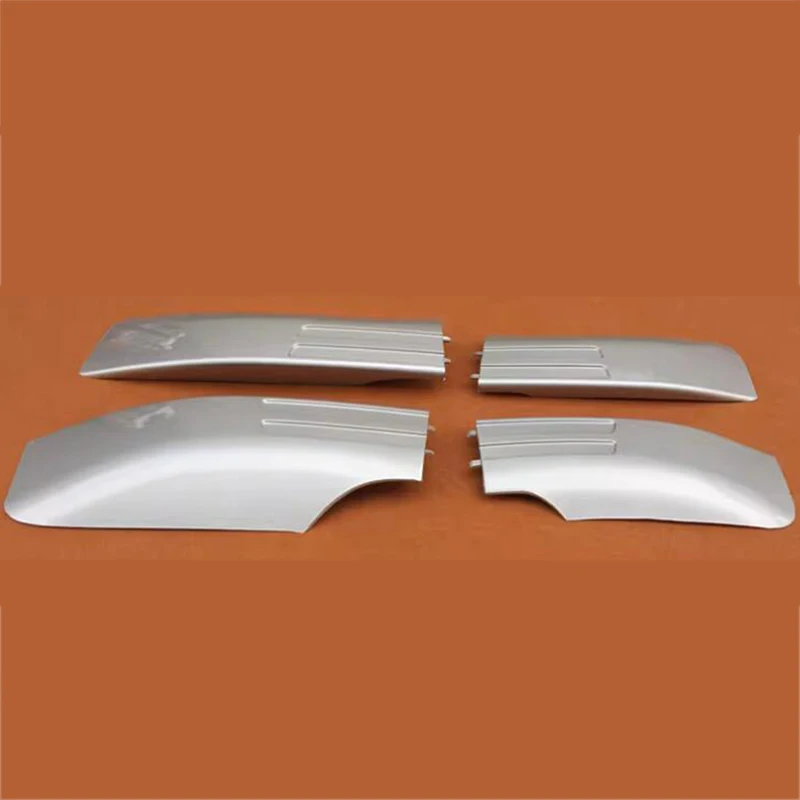 For  BMW X6 E71 2008-2014 Silver SUV Partial Roof Rails Rack Leg Cover End Cap Protector Cover Car Accessories
