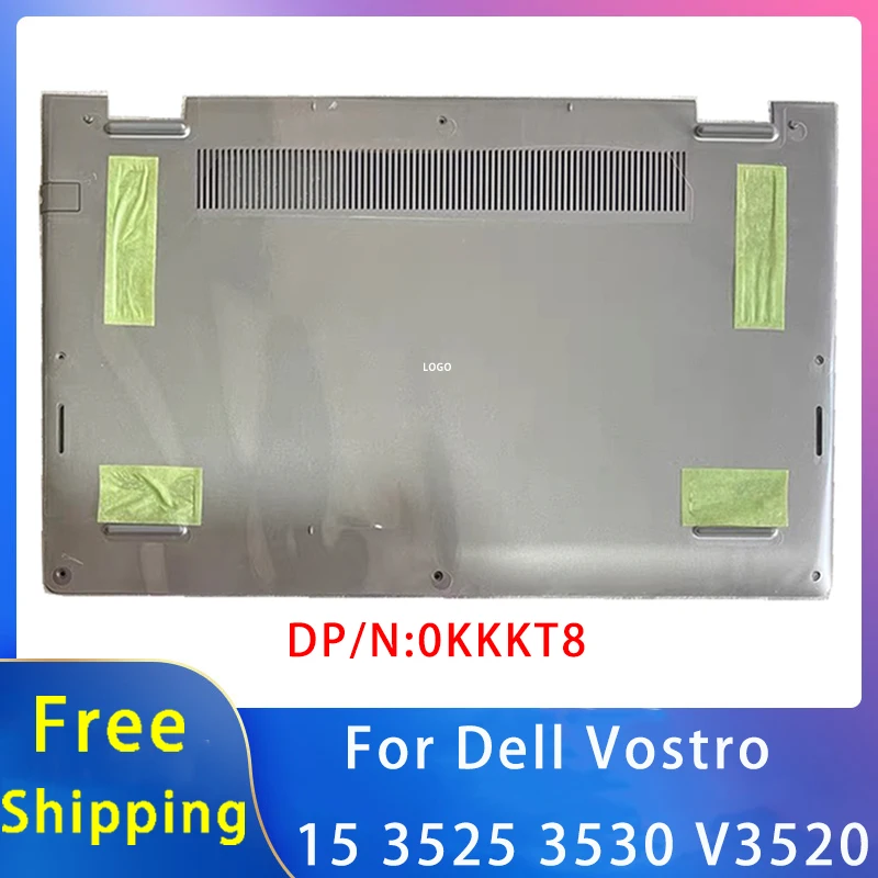 

New For Dell Vostro 15 3525 3530 V3520 ;Replacemen Laptop Accessories Bottom With Silvery Gray D Cover LOGO 0KKKT8